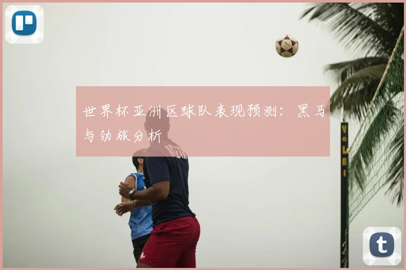世界杯亚洲区球队表现预测：黑马与劲旅分析