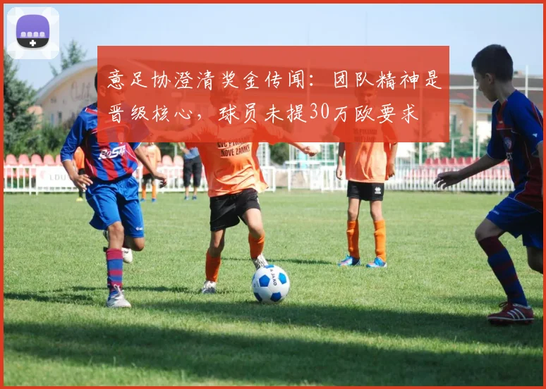 意足协澄清奖金传闻：团队精神是晋级核心，球员未提30万欧要求